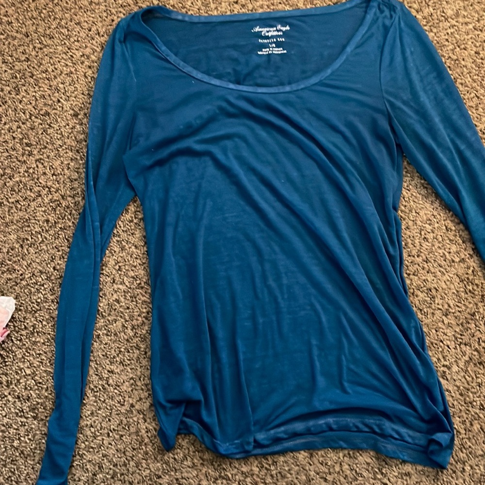 Navy Blue American Eagle Outfitters long sleeve shirt
